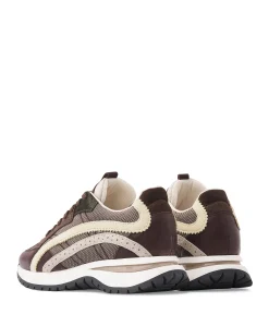 Usher Lott dames sneakers bruin