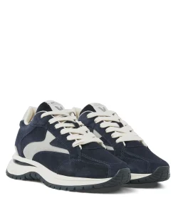 Usher Riggs dames sneakers blauw