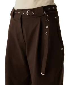 VALEA BROWN dames broek bruin