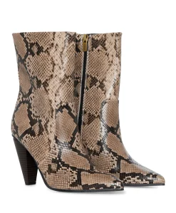 VALINDA TETI dames enkellaarzen beige