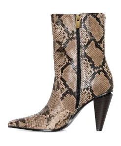 VALINDA TETI dames enkellaarzen beige