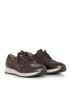 Vicky dames sneakers bruin