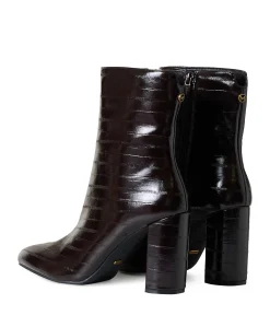 VIDA INDY dames enkellaarzen bruin