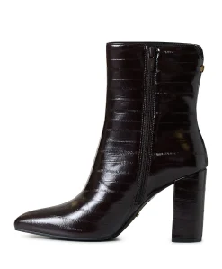 VIDA INDY dames enkellaarzen bruin