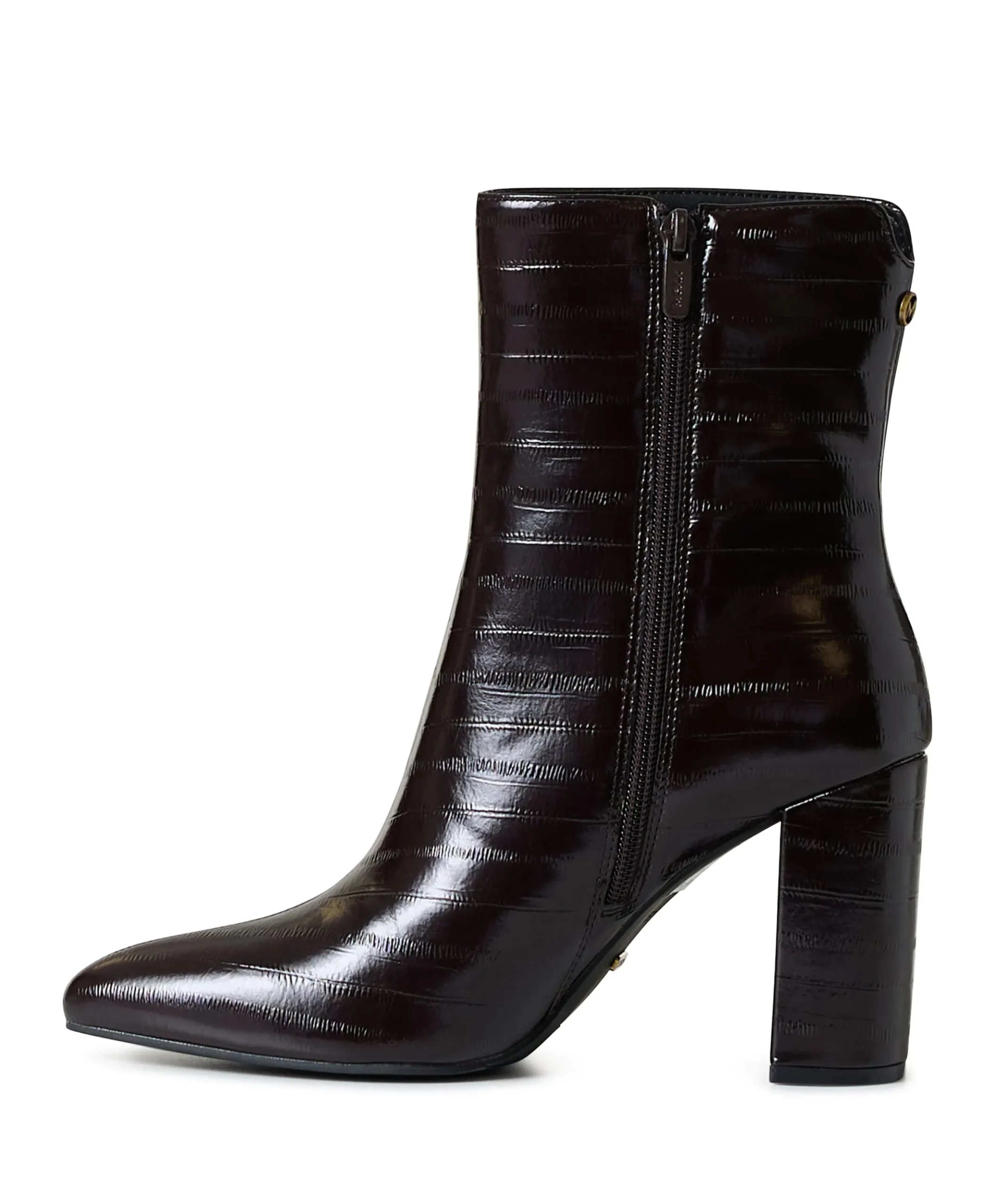 VIDA INDY dames enkellaarzen bruin