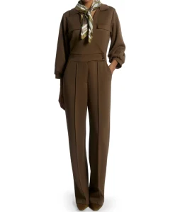 VION VIS 147 dames jumpsuit bruin