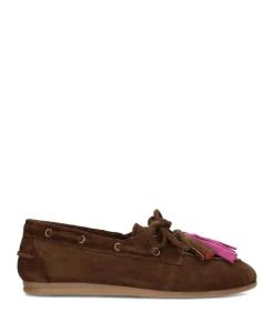 Vita dames mocassins bruin