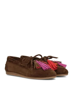 Vita dames mocassins bruin