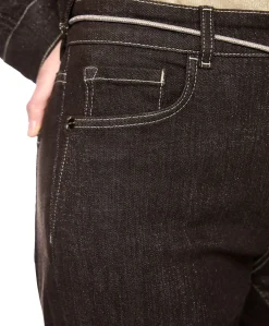 WARRI dames jeans bruin