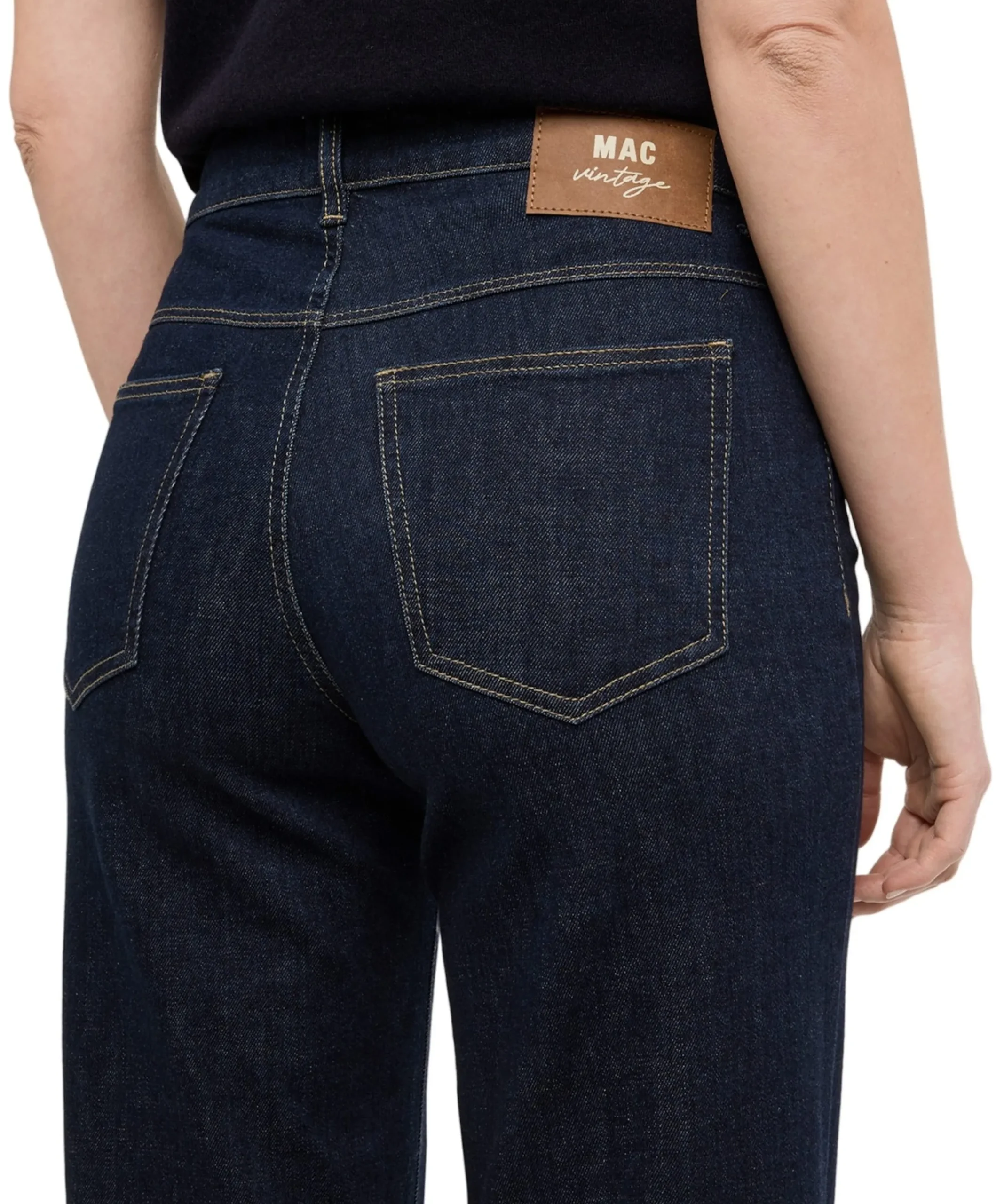 WIDE dames jeans blauw