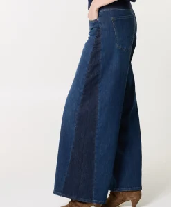 WIDE dames jeans blauw