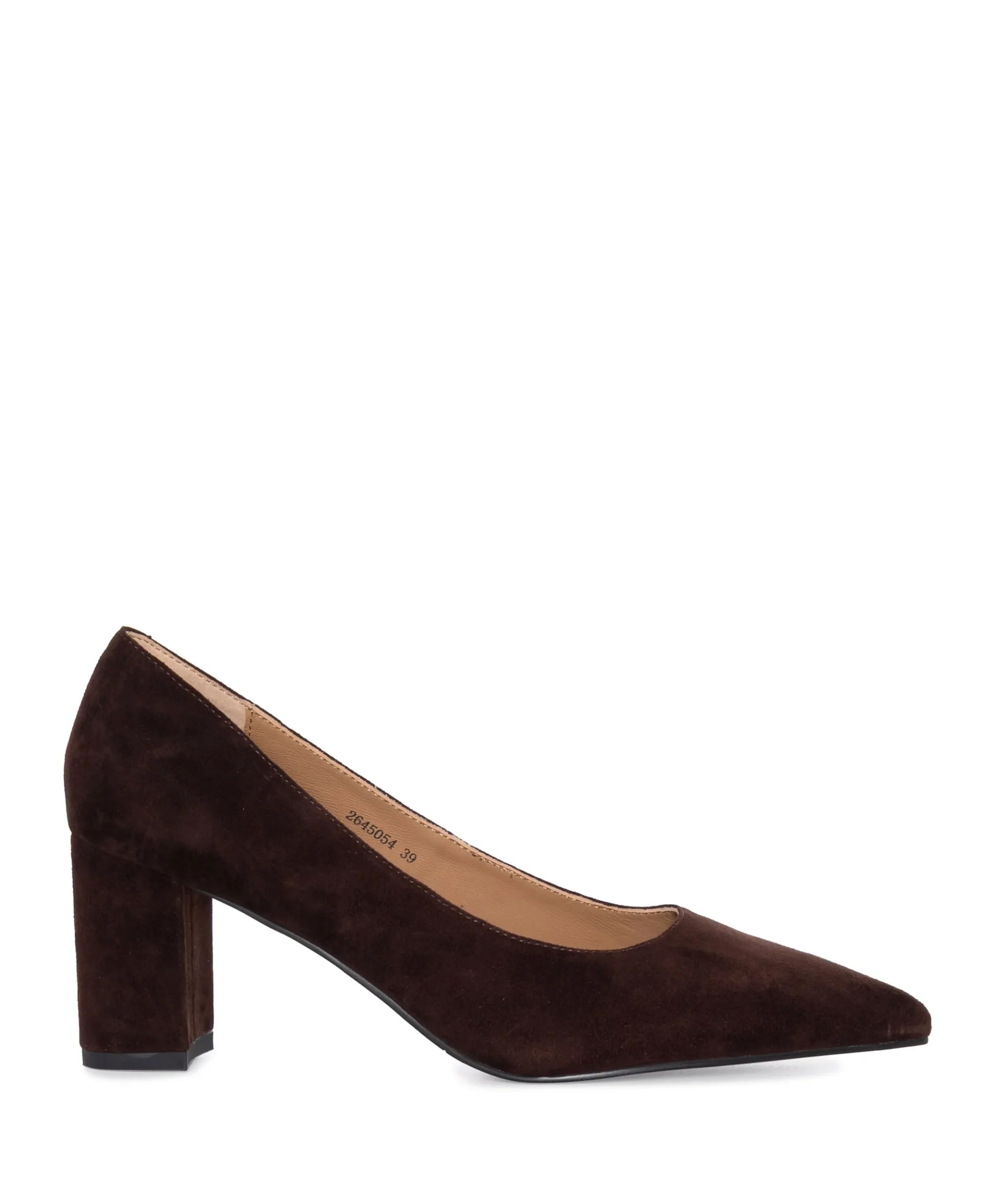 Wilma dames pumps bruin