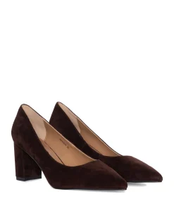 Wilma dames pumps bruin