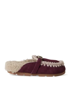 WINTER BIO SLIDE - LOGO dames clogs bordeaux