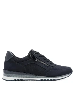 Women Lace-up dames sneakers blauw