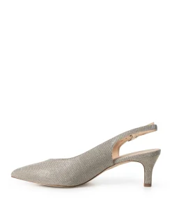 Women Sling dames slingbacks goud