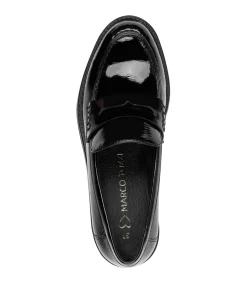 Women Slip-on dames loafers zwart