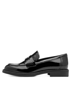Women Slip-on dames loafers zwart