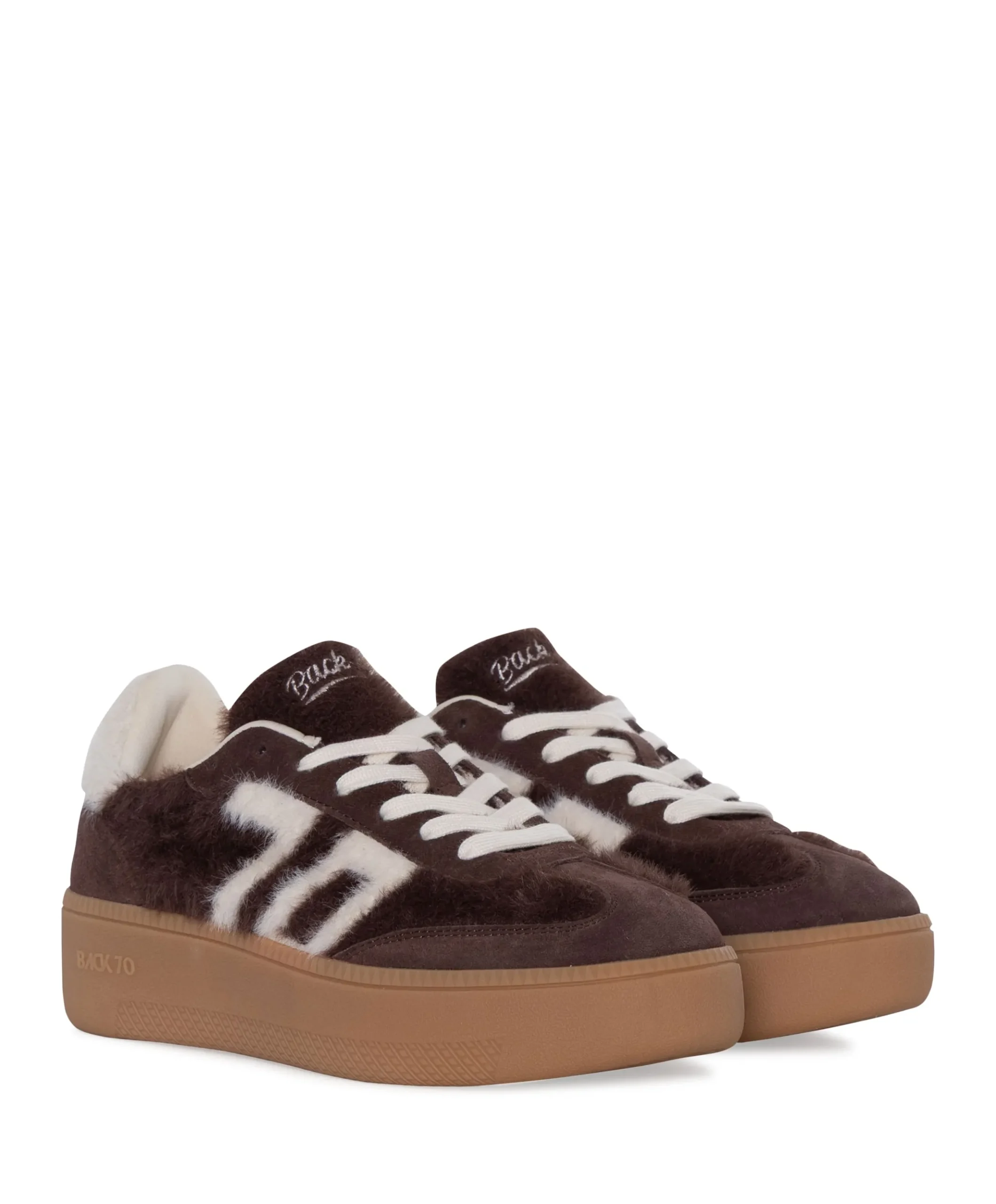 XXL dames sneakers bruin