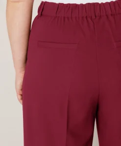 Yunia dames broek bordeaux