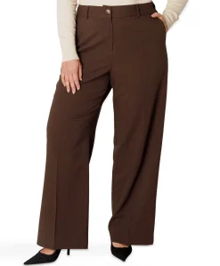 Yunia dames broek bruin