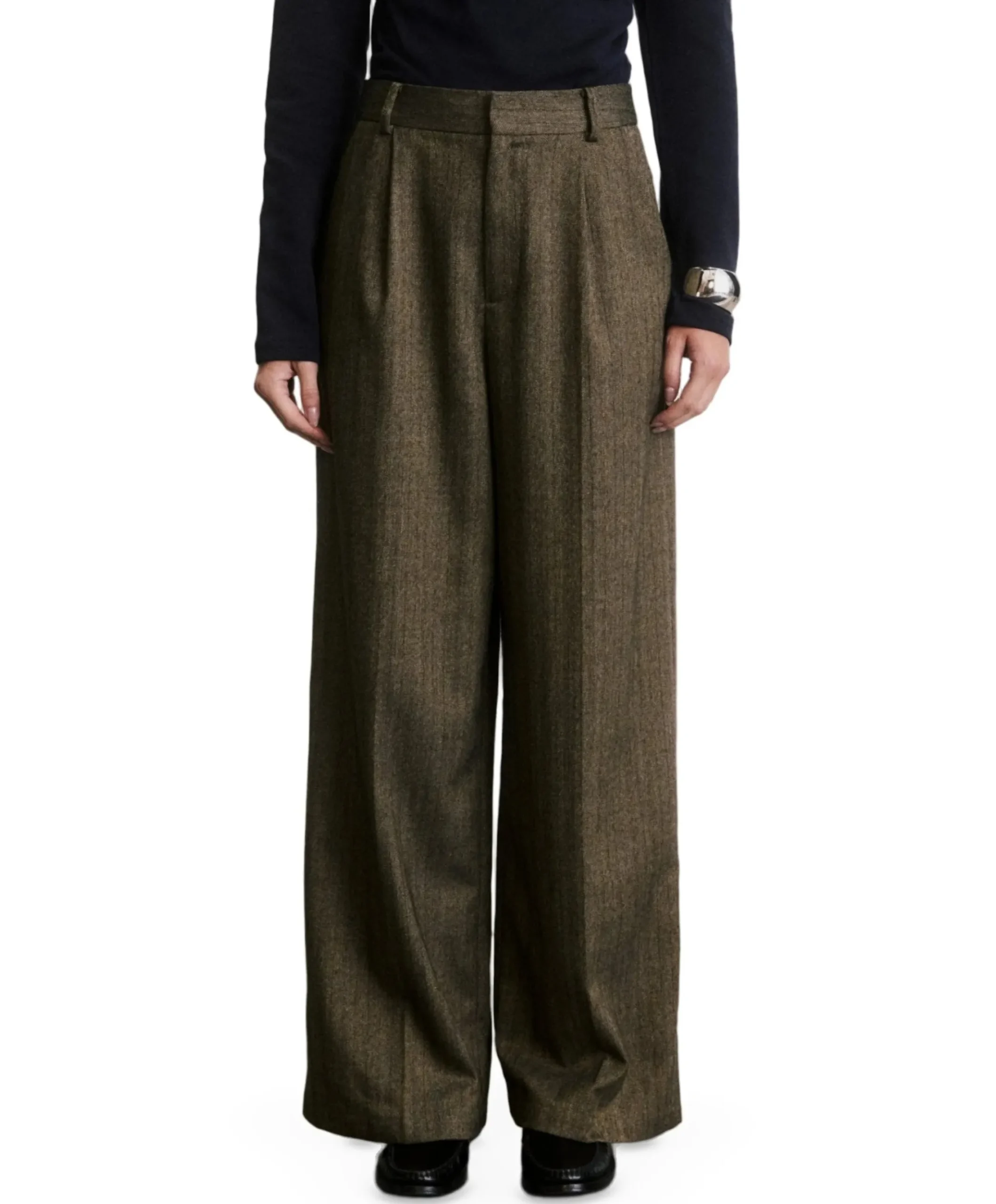 Zander dames pantalon groen